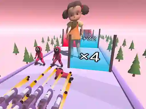 Spel Squid Game Gun Fest på nätet
