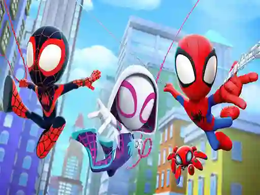 Spel Spidey and his Amazing Friends Swing Into Action! på nätet