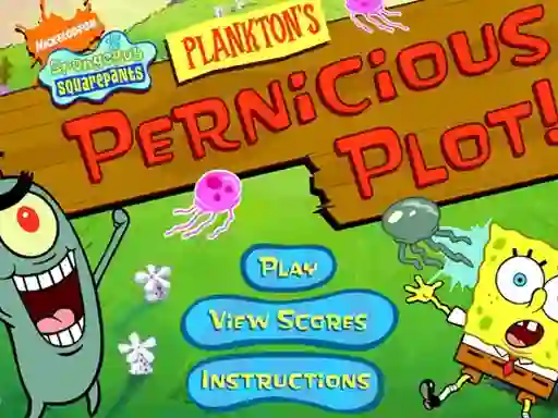 Spel Plankton's Pernicious Plot på nätet
