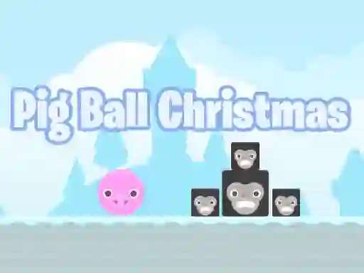 Spel Pig Ball Christmas på nätet