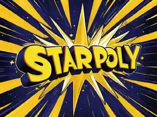 Spel Star poly på nätet