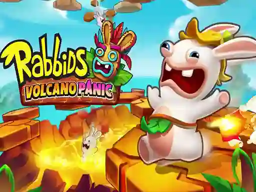 Spel Rabbids Volcano Panic på nätet