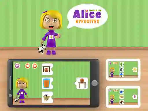 Spel World of Alice Opposites på nätet