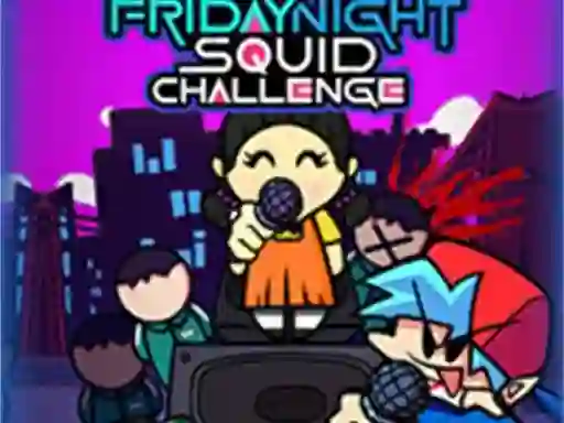 Spel Super Friday Night Squid Challenge Game på nätet