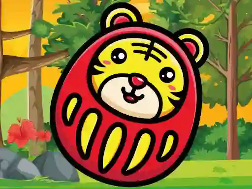 Spel Daruma Tiger Run på nätet