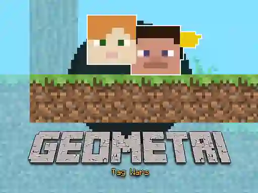 Spel Geometri Tag Wars på nätet