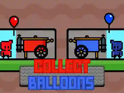 Spel Collect Balloons på nätet