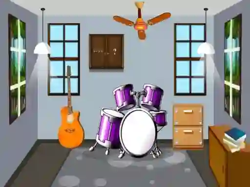 Spel Musician House Escape på nätet