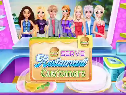 Spel Serve Restaurant Customers på nätet