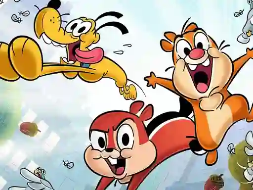 Spel Chip and Dale 2021 Slide på nätet