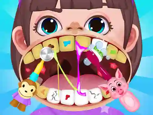 Spel Baby Hospital Dentist Caring på nätet