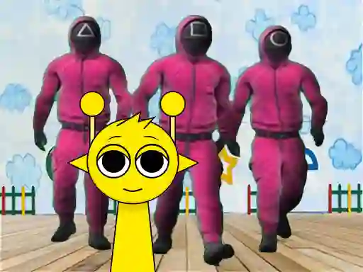 Spel Sprunki in Squid Game Chamber på nätet