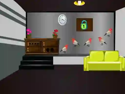 Spel Grey Checked Room Escape på nätet