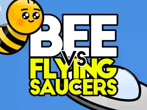 Spel Bee vs flying saucers på nätet