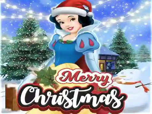 Spel Snow White Xmas DressUp på nätet