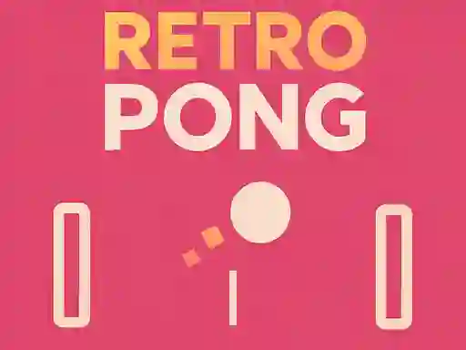 Spel Retro Pong på nätet