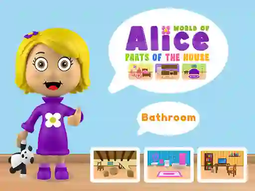 Spel World of Alice Parts of the House på nätet