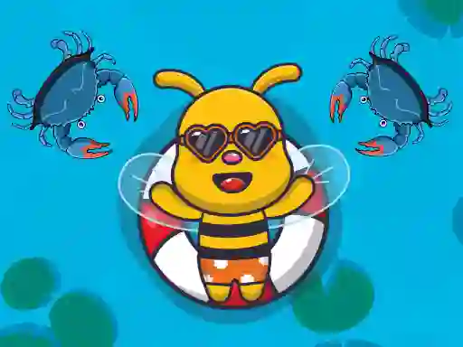 Spel Swimming Bee på nätet