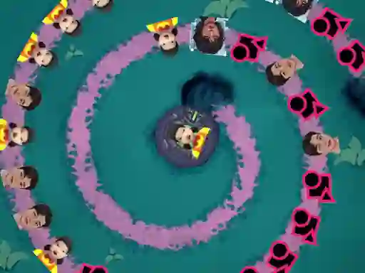 Spel Squid Game Bubble Shooter på nätet