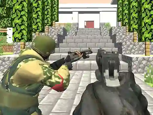 Spel Blocky siege på nätet