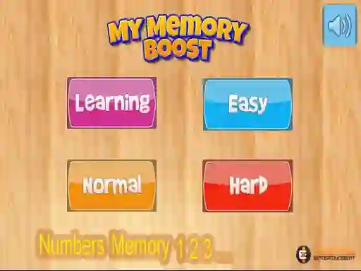 Spel My Memory Boost på nätet