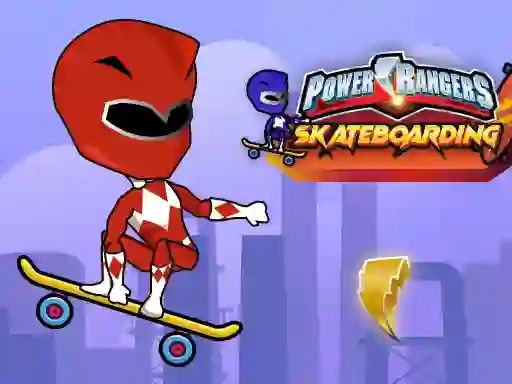 Spel Power Rangers Skateboading på nätet