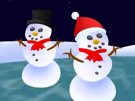 Spel SnowWars.io på nätet