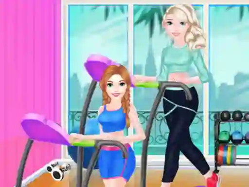 Spel Friends Fat To Fit Day på nätet
