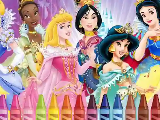 Spel Princess Coloring på nätet
