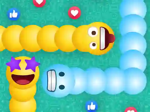 Spel Social Media Snake på nätet
