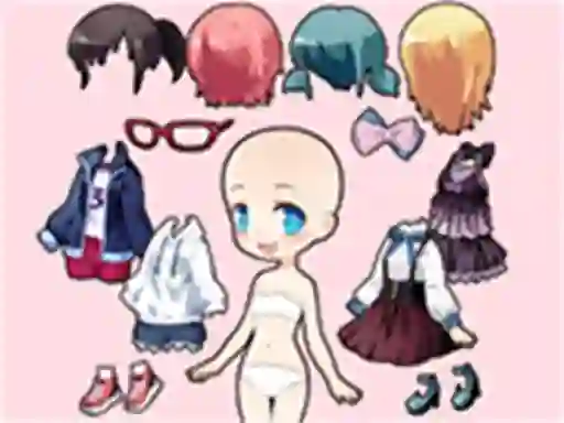 Spel Chibi Anime Princess Doll på nätet
