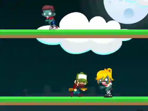 Spel Zombies Jump på nätet