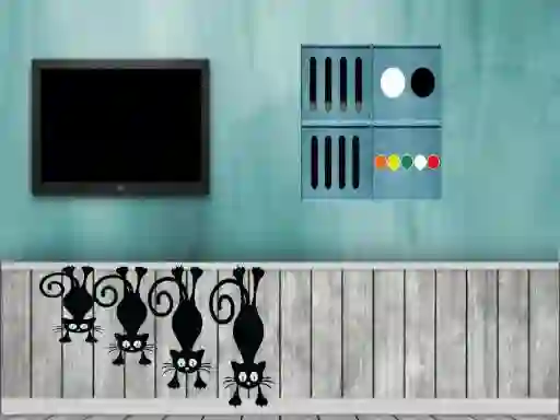 Spel Kitty House Escape på nätet
