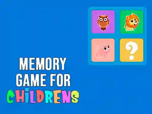 Spel Memory Game for Childrens på nätet
