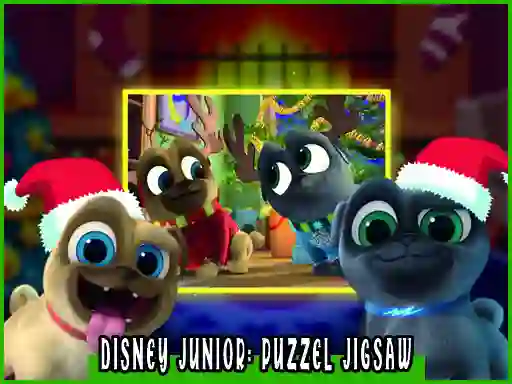 Spel Disney Junior: Jigsaw Puzzel på nätet