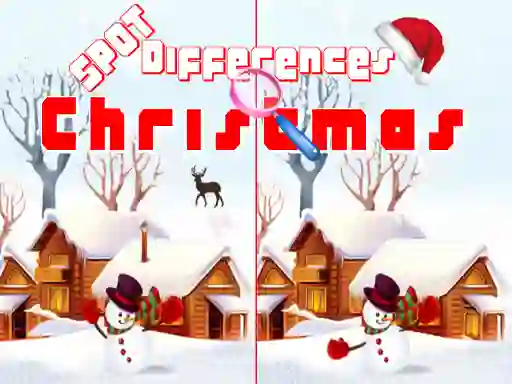 Spel Christmas 2020 Spot Differences på nätet