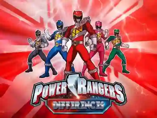 Spel  Power Rangers Differences på nätet