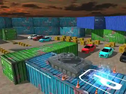 Spel Tank Parking 3D Sim på nätet