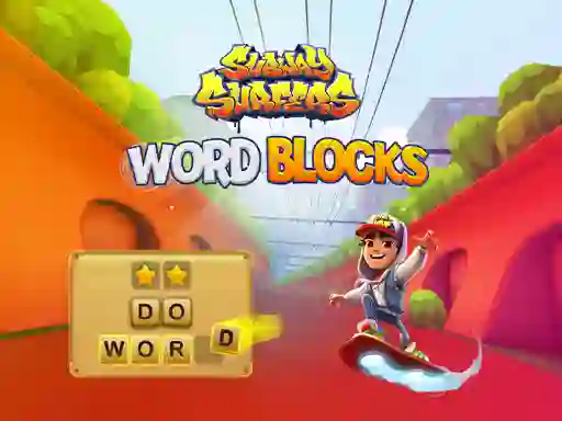 Spel Subway Surfers Word Blocks på nätet