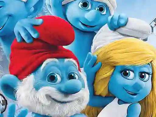 Spel Smurf Jigsaw Puzzle Collection på nätet