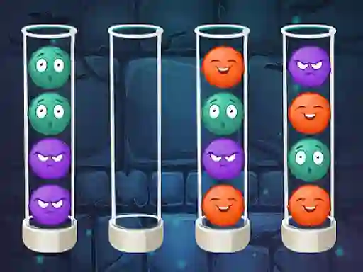 Spel Fluffy Balls - Sorting på nätet
