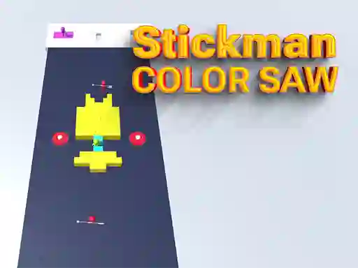 Spel Stickman Color Saw på nätet