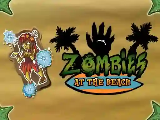 Spel Zombies at the beach på nätet