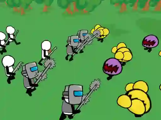 Spel Stickman Gun Battle Simulator på nätet