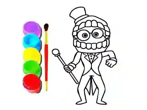Spel Digital Circus Click and Paint på nätet