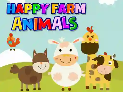 Spel Happy Farm Animals på nätet