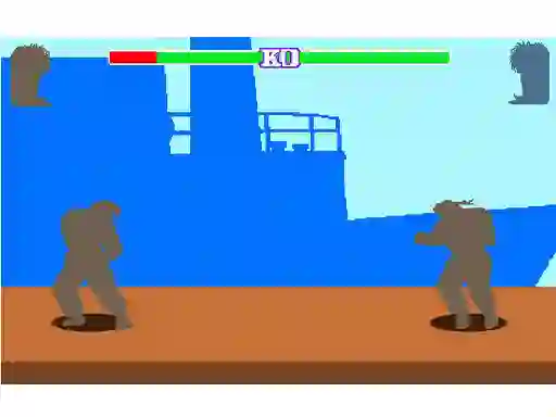 Spel Fight game på nätet