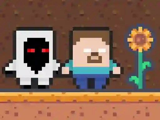 Spel Entity 303 vs Herobrine på nätet