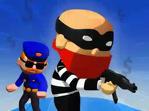 Spel Bank Robbery Puzzle Shooter på nätet