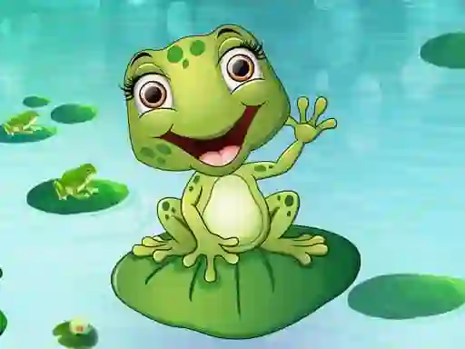 Spel Greedy frog på nätet